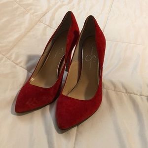 Red Heels Jessica Simpson
